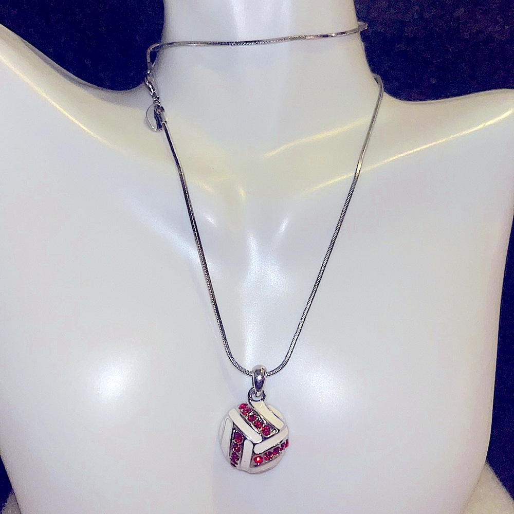 Violet Victoria Ball Necklace